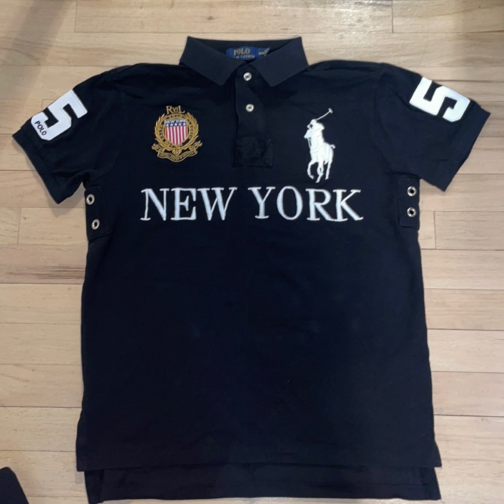 RALPH LAUREN NEW YORK POLO CUSTOM FIT